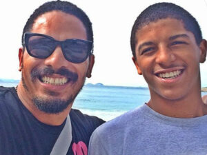 An image illustration of Zion and Rohan Marley